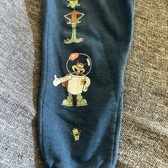 Nickelodeon Sponge Bob Square Pants Joggers Size XS 1 - Picture 8 of 10